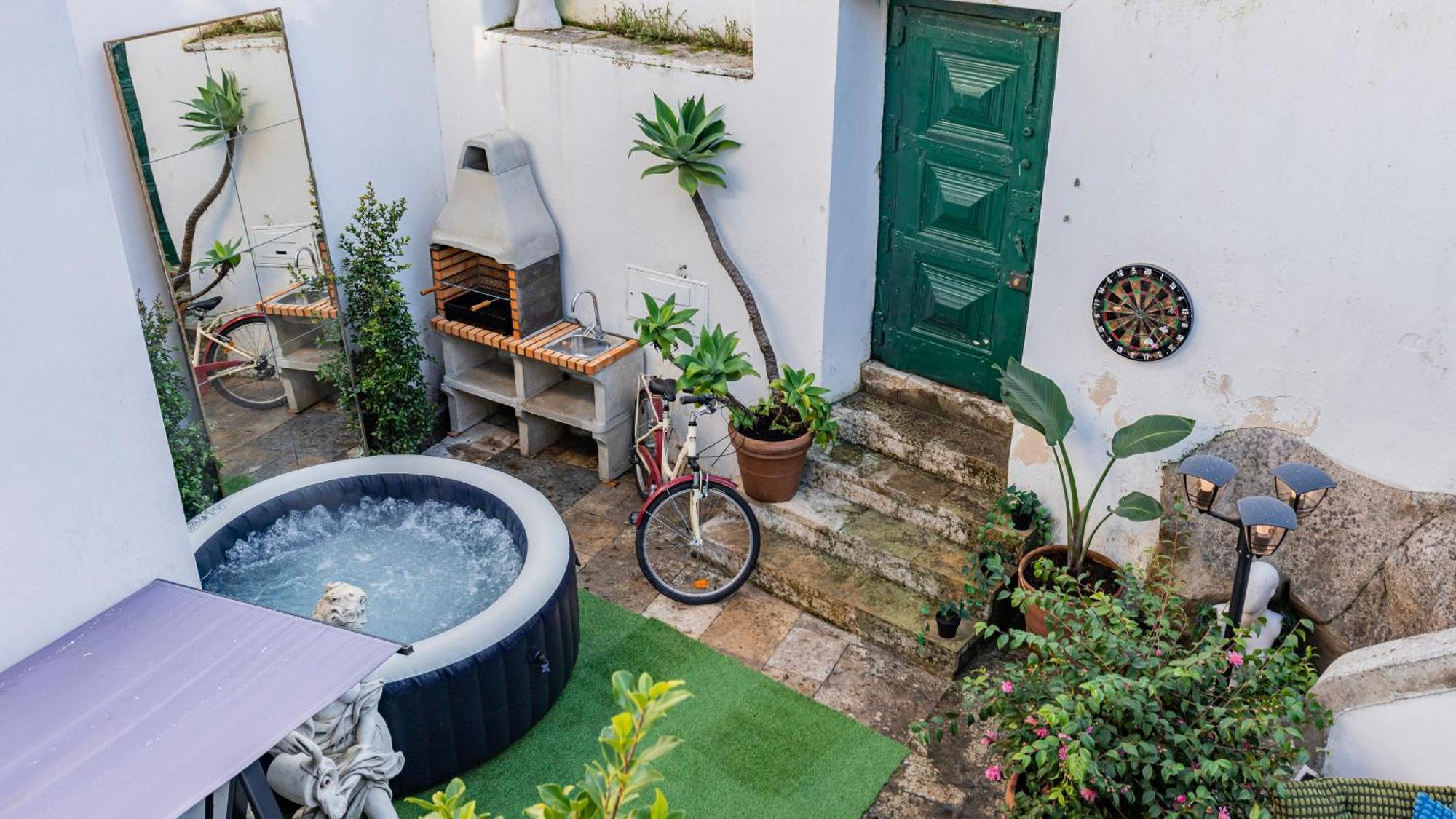 Sintra Wow - Unique Double Smart Room In 17Th Century Palace! Hot Tub, Snooker, Bbq, Ps5, Sauna, Gym Экстерьер фото
